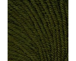 Пряжа для вязания ТРО 'Кроха' (20%шерсть+80%акрил) 10х50гр/135м цв.0370 болотный
