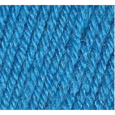 Пряжа для вязания ТРО 'Кроха' (20%шерсть+80%акрил) 10х50гр/135м цв.0474 голубая бирюза
