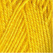 Пряжа для вязания ТРО 'Кроха' (20%шерсть+80%акрил) 10х50гр/135м цв.0590 желтый