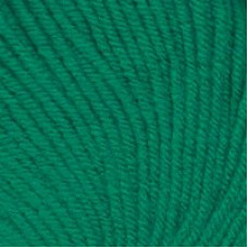 Пряжа для вязания ТРО 'Кроха' (20%шерсть+80%акрил) 10х50гр/135м цв.0732 зеленая бирюза