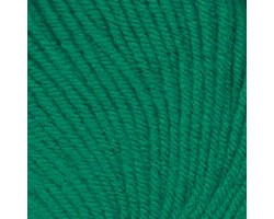 Пряжа для вязания ТРО 'Кроха' (20%шерсть+80%акрил) 10х50гр/135м цв.0732 зеленая бирюза