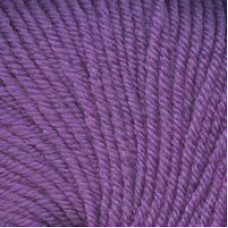 Пряжа для вязания ТРО 'Кроха' (20%шерсть+80%акрил) 10х50гр/135м цв.1315 фиалка
