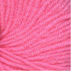 Пряжа для вязания ТРО 'Кроха' (20%шерсть+80%акрил) 10х50гр/135м цв.3490 ярко-розовый