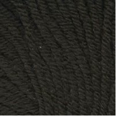 Пряжа для вязания ТРО 'Кроха' (20%шерсть+80%акрил) 10х50гр/135м цв.3655 т.коричневый
