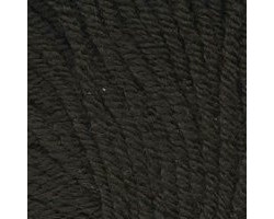 Пряжа для вязания ТРО 'Кроха' (20%шерсть+80%акрил) 10х50гр/135м цв.3655 т.коричневый