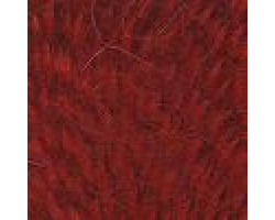Пряжа для вязания ТРО 'Лада' (25%шерсть+65%мохер+10%акрил) 10х50гр/120м цв.0042 красный