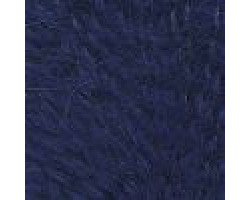 Пряжа для вязания ТРО 'Лада' (25%шерсть+65%мохер+10%акрил) 10х50гр/120м цв.0107 т.синий