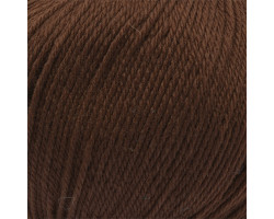 Пряжа для вязания ТРО 'Люкс' (100%шерсть) 10х50гр/200м цв.0412 шоколад