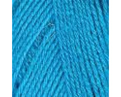 Пряжа для вязания ТРО 'Люкс' (100%шерсть) 10х50гр/200м цв.0473 голубая бирюза