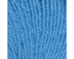 Пряжа для вязания ТРО 'Люкс' (100%шерсть) 10х50гр/200м цв.3544 небесный