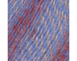 Пряжа для вязания ТРО 'Мадонна' (30%мохер+70%акрил) 10х100гр/360м цв.2808 мулине (красный/само)
