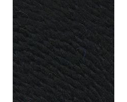 Пряжа для вязания ТРО 'Меланж из Троицка' (70%шерсть+30%акрил) 10х100гр/150м цв.3024 меланж черный