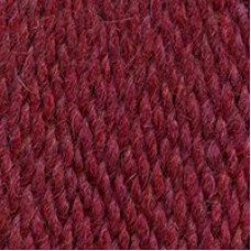 Пряжа для вязания ТРО 'Меланж из Троицка' (70%шерсть+30%акрил) 10х100гр/150м цв.3719 меланж (брусника)