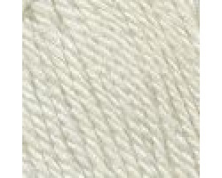 Пряжа для вязания ТРО 'Меринос оптима' (50% мериносовая шерсть, 50% микрофибра) 5х100гр/160м цв.0230 отбелка