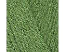 Пряжа для вязания ТРО 'Меринос оптима' (50% мериносовая шерсть, 50% микрофибра) 5х100гр/160м цв.0580 зеленое яблоко