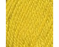 Пряжа для вязания ТРО 'Меринос оптима' (50% мериносовая шерсть, 50% микрофибра) 5х100гр/160м цв.0591 желтый