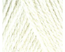 Пряжа для вязания ТРО 'Морозко' (100%шерсть) 10х100гр/200м цв.0230 отбелка