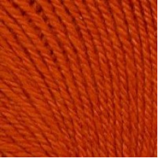 Пряжа для вязания ТРО 'Москвичка' (50%шерсть+50%кашемир) 10х50гр/200м цв.0493 ярко-оранжевый