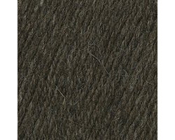 Пряжа для вязания ТРО 'Новая деревенька' (100%шерсть) 10х100гр/300м цв.3655 темно-коричневый