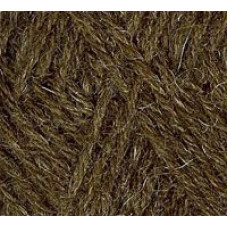 Пряжа для вязания ТРО 'Новая деревенька' (100%шерсть) 10х100гр/300м цв.3659 темно-коричневый