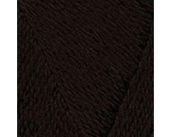 Пряжа для вязания ТРО 'Новозеландская' (100%шерсть) 10х100гр/250м цв.0412 шоколадный