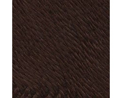Пряжа для вязания ТРО 'Огонек' (100%акрил) 10х100гр/250м цв.0412 шоколадный