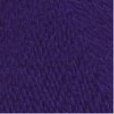 Пряжа для вязания ТРО 'Подмосковная' (50%шерсть+50%акрил) 10х100гр/250м цв.0030 т.фиолетовый