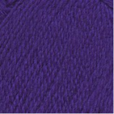 Пряжа для вязания ТРО 'Подмосковная' (50%шерсть+50%акрил) 10х100гр/250м цв.0031 т.фиолетовый