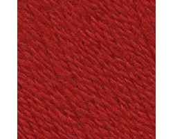 Пряжа для вязания ТРО 'Подмосковная' (50%шерсть+50%акрил) 10х100гр/250м цв.0046 красный
