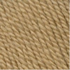 Пряжа для вязания ТРО 'Подмосковная' (50%шерсть+50%акрил) 10х100гр/250м цв.0190 песочный