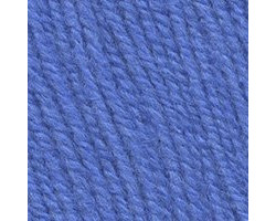 Пряжа для вязания ТРО 'Подмосковная' (50%шерсть+50%акрил) 10х100гр/250м цв.0280 голубой