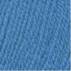 Пряжа для вязания ТРО 'Подмосковная' (50%шерсть+50%акрил) 10х100гр/250м цв.0283 голубой