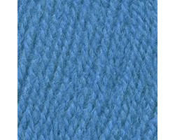 Пряжа для вязания ТРО 'Подмосковная' (50%шерсть+50%акрил) 10х100гр/250м цв.0283 голубой