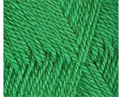 Пряжа для вязания ТРО 'Подмосковная' (50%шерсть+50%акрил) 10х100гр/250м цв.0723 яркая зелень