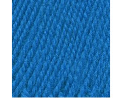 Пряжа для вязания ТРО 'Подмосковная' (50%шерсть+50%акрил) 10х100гр/250м цв.1229 ярко-голубой