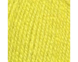 Пряжа для вязания ТРО 'Подмосковная' (50%шерсть+50%акрил) 10х100гр/250м цв.1343 лимон