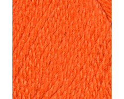 Пряжа для вязания ТРО 'Подмосковная' (50%шерсть+50%акрил) 10х100гр/250м цв.1624 оранжевый