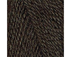 Пряжа для вязания ТРО 'Подмосковная' (50%шерсть+50%акрил) 10х100гр/250м цв.3658 т.коричневый
