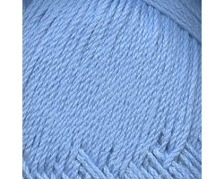 Пряжа для вязания ТРО 'Прима' (100%хлопок) 10х100гр/280м цв.0300 св.голубой