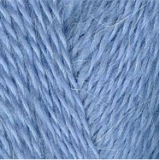 Пряжа для вязания ТРО 'Пушинка' (50%шер+50% коз.пух) 10х50гр/225м цв.0300 светло-голубой