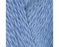 Пряжа для вязания ТРО 'Пушинка' (50%шер+50% коз.пух) 10х50гр/225м цв.0300 светло-голубой