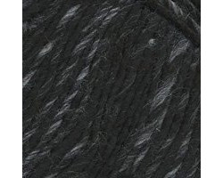 Пряжа для вязания ТРО 'Ровница' мулине (50%шерсть+50%акрил) 10х100гр/200м цв.2723 черн / отбелка