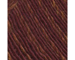 Пряжа для вязания ТРО 'Ровница' мулине (50%шерсть+50%акрил) 10х100гр/200м цв.2724 вишня / яр. оранже