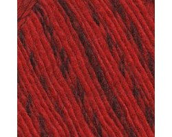 Пряжа для вязания ТРО 'Ровница' мулине (50%шерсть+50%акрил) 10х100гр/200м цв.2725 красный / черный