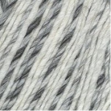 Пряжа для вязания ТРО 'Ровница' мулине (50%шерсть+50%акрил) 10х100гр/200м цв.2726 отбелка / черный