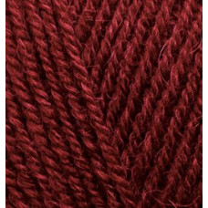 Пряжа для вязания Ализе Alpaca Royal (30%альпака+15%шерсть+55%акрил) 5х100гр/280м цв.057 бордовый