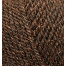 Пряжа для вязания Ализе Alpaca Royal (30%альпака+15%шерсть+55%акрил) 5х100гр/280м цв.201 коричневый