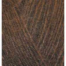 Пряжа для вязания Ализе Angora Gold (10%мохер, 10%шерсть, 80%акрил) 5х100гр цв.026 коричневый