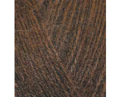 Пряжа для вязания Ализе Angora Gold (10%мохер, 10%шерсть, 80%акрил) 5х100гр цв.026 коричневый