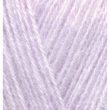 Пряжа для вязания Ализе Angora Gold (10%мохер, 10%шерсть, 80%акрил) 5х100гр цв.027 лиловый